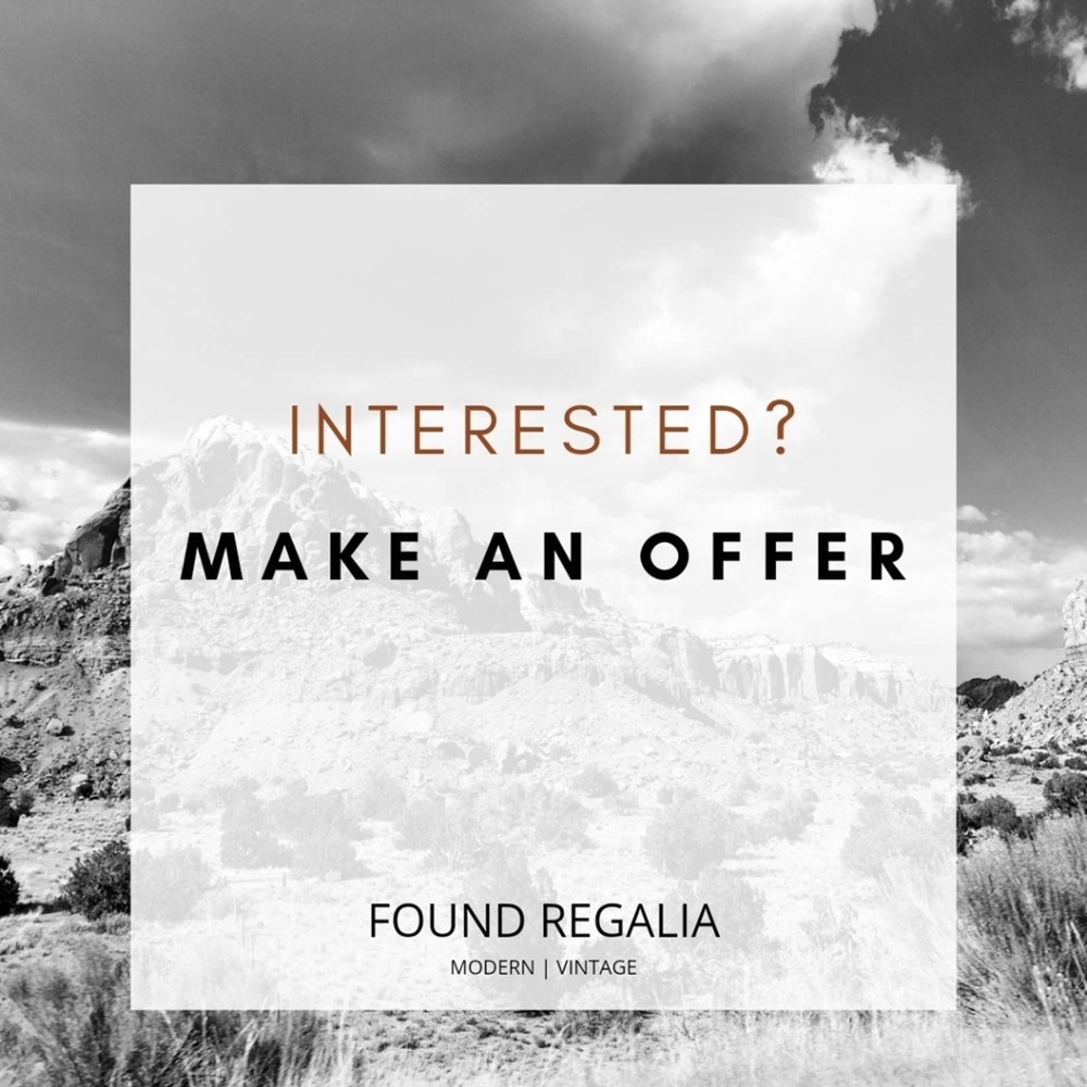 Reasonable Offers Welcome!